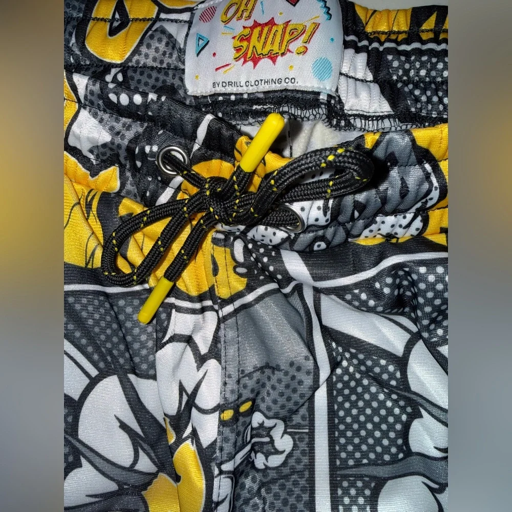 💥NWT! Comic Print Unisex Jogger Pants
